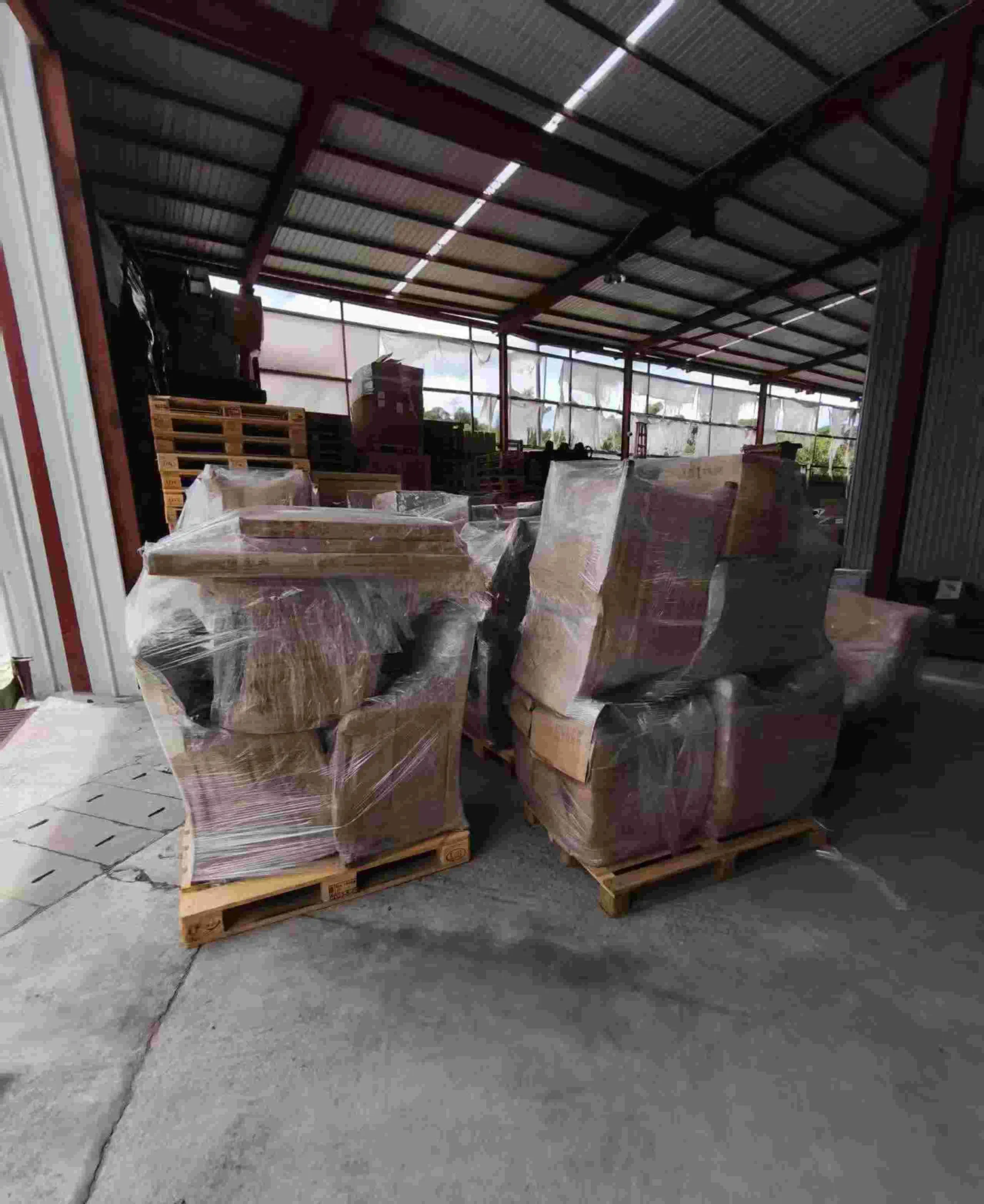 Overseas warehouse support for international moving